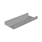 Лоток перф. 100х400х1,0 L3000 мм "Стандарт ПЛЮС" INOX304 | LPEplus100-400-1.0-3000 INOX304 | КМ - профиль - артикул PL5187