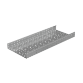 Лоток перф. 80х400х1,2 L3000 мм "Стандарт ПЛЮС" INOX304 | LPEplus80-400-1.2-3000 INOX304 | КМ - профиль - артикул PL5049