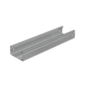Лоток неперф. 50х100х1,5 L3000 мм "Стандарт ПЛЮС" INOX304 | LNEplus50-100-1.5-3000 INOX304 | КМ - профиль - артикул PL5303