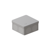 Коробка распр. огнестойк. (HF) двухкомп. FIREFORT КРОПС-P1, IP67, 100х100х50 мм,  до 4 мм2, 4 клеммы | FRJB2-KM-P1-4-04-КРОПС-IP67 | СИСТЕМА КМ - артикул KR0219