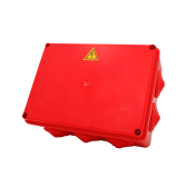 Коробка распределительная огнестойкая КРОПС-П4, IP54, 150х110х70 мм, для кабелей до 4 мм2, 12 клемм | FRJB-KM-P4-4-12-КРОПС-IP54 | СИСТЕМА КМ - артикул KR0140