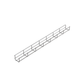 Лоток проволочный 60х60х3000х4,0мм нержавеющий | PL60*60*3000 INOX | СИСТЕМА КМ - Система КМ, артикул LO8137