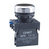Кнопка управления NP8-10BN/2 без подсветки черная 1НО IP65 (R) | 578647 | ЧИНТ (CHINT) - артикул 578647