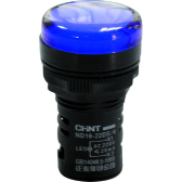 Индикатор ND16-22DS/4C синий, компактный, встр. конденсатор, IP65 АС230В (R) | 828164 | CHINT - артикул 828164