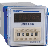 Реле времени JSS48A 8-контактный одно групповой переключатель AC/DC100V~240V | 300084 | ЧИНТ (CHINT) - артикул 300084