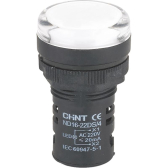 Индикатор ND16-22DS/2C белый, компактный, встр. резистор, IP65 АС/DC24В (R) | 828112 | CHINT - артикул 828112