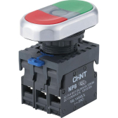 Двойная, кнопка NP8-11SD/3 зеленый, AC110-230В(LED), 1НО+1НЗ, IP65 (R) | 667563 | CHINT - артикул 667563