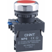 Кнопка упр. NP8-01BND/4 подсветка, самовозв, красный, AC110-230В(LED), 1НЗ, IP65 (R) | 667580 | CHINT - артикул 667580