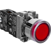 Кнопка управления NP2-BW3461 1НО красная AC/DC230В(LED) IP40 (R) | 574080 | ЧИНТ (CHINT) - артикул 574080