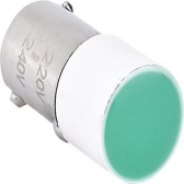 Лампа BA9s для NP2, зеленая, AC/DC220В (LED) (R) | 576742 | CHINT - артикул 576742