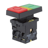 Двойная кнопка NP2-EW8465 черный корпус, 1НО+1НЗ, AC/DC220В (LED), IP40 (R) | 575344 | CHINT - артикул 575344