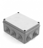 Коробка распаячная для наружного монтажа IP44 10 гермовводов 150х110х70 - артикул 8820017