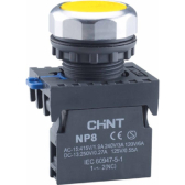 Кнопка управления NP8-10BND/5 подствет., самовозв., желт., AC110-230В(LED), 1НО, IP65 (R) | 667613 | CHINT - артикул 667613