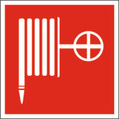 Знак безопасности BL-3015B.F02''Пожарный краН'' - артикул a18106