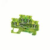 Клемма заземляющая пружинная OptiClip CXDLG-2,5-2L-PE-I-S-(0,2-2,5)-PEN - артикул 332739