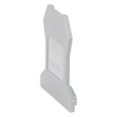 Крышка концевая для клеммы проходной OptiClip D-TB-2,5-серый (249891) - артикул 249891