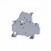 Клемма для предохранителей с индикатором пружинная OptiClip CXF-4-HESILED-60V-(5x20)-10A-(0,2-4)-серый - артикул 289769