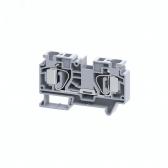 Клемма проходная пружинная OptiClip CSC-16-I-76A-(1,5-16)-серый - КЭАЗ (Курский электроаппаратный завод), артикул 289719