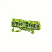Клемма заземляющая пружинная OptiClip CXG-4-QUATTRO-PE-I-(0,2-4)-PEN - артикул 331831