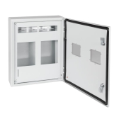 Корпус металлический ЩУРн-ПРО-3х2-МП/16-550х470х147-IP66-УХЛ1 3ф х 2 счетчика на МП с окном учета, 18 мод., типоисполнение ПРО - КЭАЗ (Курский электроаппаратный завод), артикул 367476