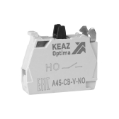 Контактный блок OptiSignal D22 A45-CB-V-NO 1НО винтовой зажим ZBE101 - КЭАЗ (Курский электроаппаратный завод), артикул 332200