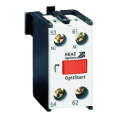Блок контактный OptiStart K-FX-101111 фронтальный 1НО с опереж.+1НЗ с запазд. для F-09..(A)F-150 и FR - артикул 335321