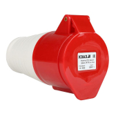 Розетка 225-32А-6h-380AC-3P+PE+N-IP44 - артикул 222753