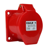 Розетка фланцевая 315-16А-6h-380AC-3P+PE+N-IP44 - артикул 222759