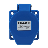 Розетка 323-32А-6h-220AC-2P+PE-IP44 - артикул 229456