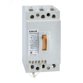 Выключатель автоматический ВА13-25-3212-3.15А-7Iн-1140AC-НР220..230AC/220DC-О5 (107645) - КЭАЗ (Курский электроаппаратный завод), артикул 107645
