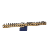 Шина нулевая с одним изолятором OptiKit BB-O-N-S-22-6х9-синий (277938) - артикул 277938