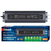 Блок питания Uniel 200B67 24V IP67 2 выхода UET-VAF | UL-00007580 | Uniel - артикул UL-00007580