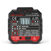 Тестер розеток и УЗО KT 106D серия PROLINE - КВТ, артикул 79136