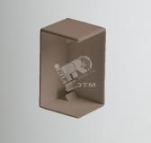 Заглушка для РКК-25х16 (коричневая) - артикул ЗГЛ-25х16-К