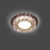 Backlight BL041 Кругл. Черный/Кристалл/Хром, Gu5.3, LED 2700K 1/40 - артикул BL041