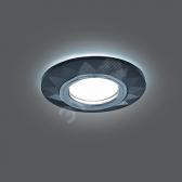 Backlight BL058 Круг Гран. Графит/Хром, Gu5.3, LED 4100K 1/40 - артикул BL058