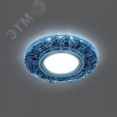 Светильник Backlight BL070 Круг гран. Черный/Серебро/Хром, Gu5.3, LED 4100K 1/40 (BL070) - артикул BL070