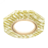 Backlight BL079 Восемь гран. Золотые нити/Золото, Gu5.3, LED 2700K 1/40 - артикул BL079