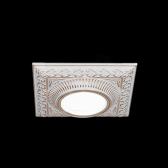 Светильник Antique CA028 Квадрат Белый/Золото, Gu5.3 1/50 - артикул CA028