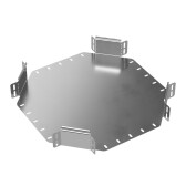 Ответвитель Х-образный Стандарт INOX (AISI 304) 300х80 - артикул PR16.3182