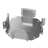 Ответвитель Х-образный Стандарт INOX (AISI 304) 150х100 - артикул PR16.3177