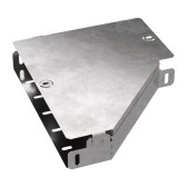 Переходник левый с крышкой Стандарт 300х150х50 - артикул PR16.0496