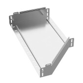 Переходник левый Стандарт INOX (AISI 304) 500х400х80 Промрукав - артикул PR16.4285