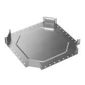 Ответвитель Х-образный Стандарт INOX (AISI 304) 400х80 - артикул PR16.3185