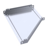 Переходник левый Стандарт INOX (AISI 316) 600х300х50 | PR16.5567 | Промрукав - артикул PR16.5567