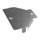 Крышка переходника симметричного Стандарт INOX (AISI 304) 200х100 | PR16.5970 | Промрукав - артикул PR16.5970