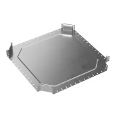Ответвитель Х-образный Стандарт INOX (AISI 304) 600х80 - артикул PR16.3191