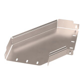 Угол горизонтальный 90 градусов Стандарт INOX (AISI 409) 200х50 | PR16.3560 | Промрукав - артикул PR16.3560