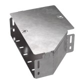 Переходник левый с крышкой Стандарт 300х200х100 - артикул PR16.0503