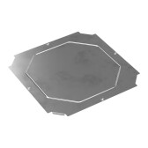 Крышка ответвителя Х-образного Стандарт INOX (AISI 304) 600 | PR16.3200 | Промрукав - артикул PR16.3200